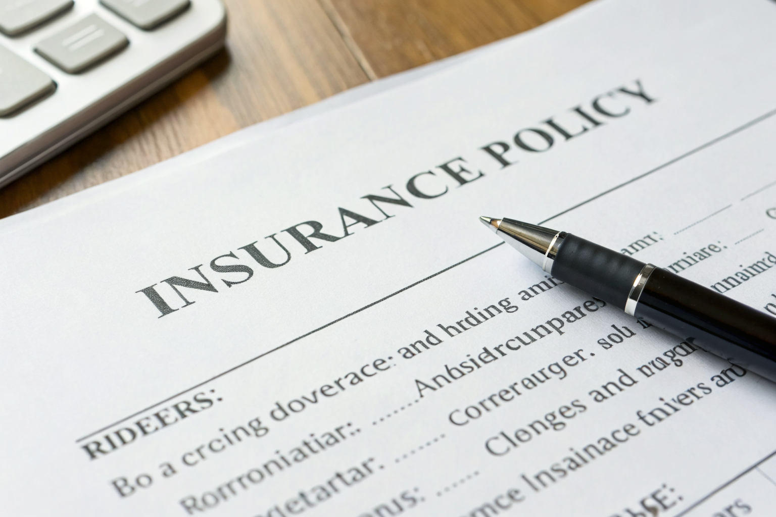 Insurance document highlighting solar panel coverage options.