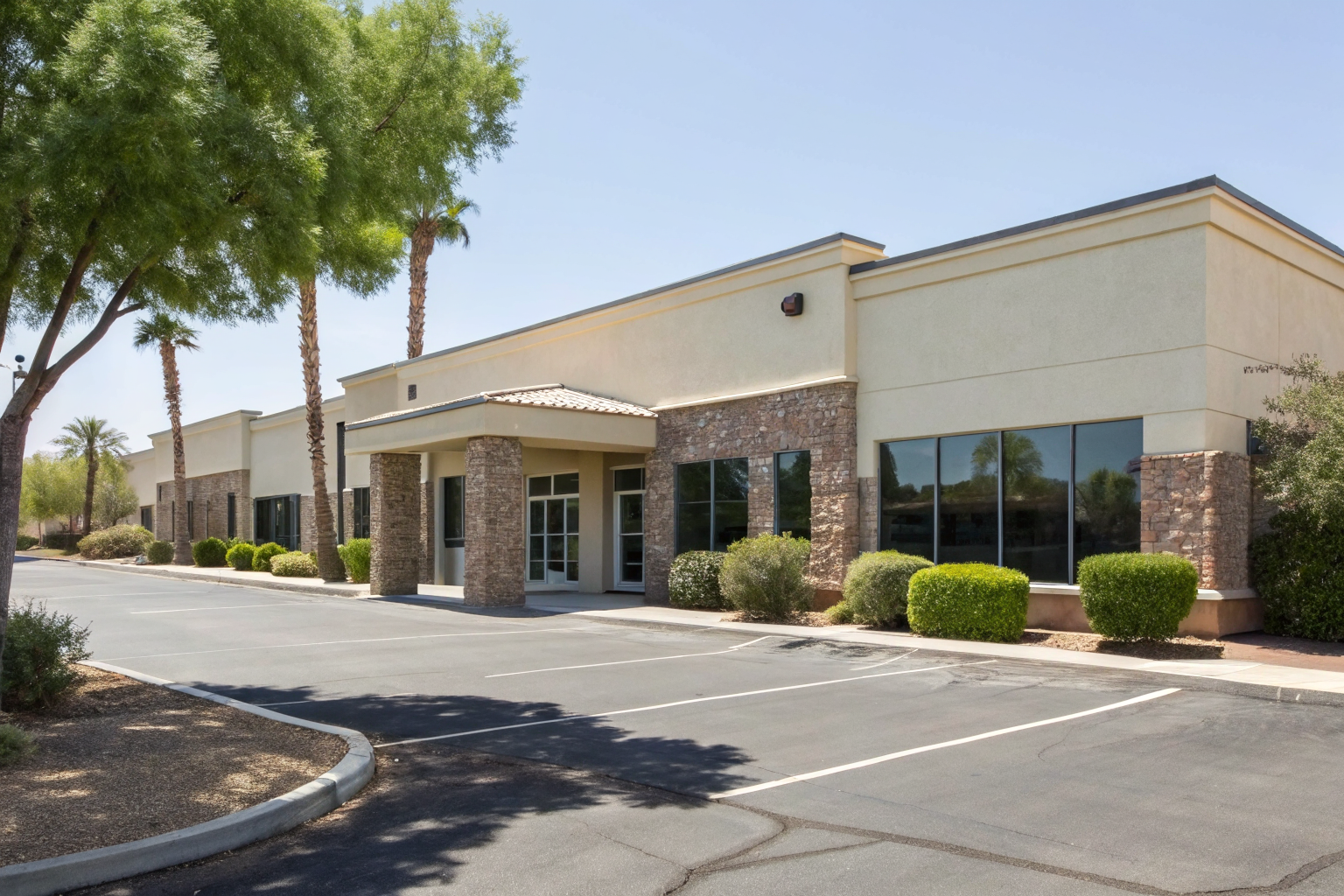 Gebhard Agency office building exterior in Mesa, AZ.