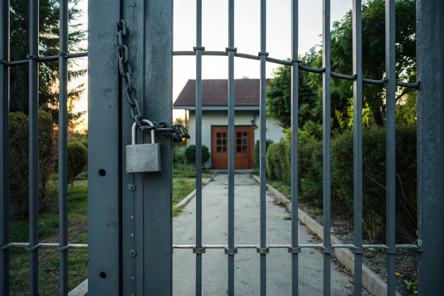 Locked door visual metaphor for business-use exclusion in HO-3 policies.