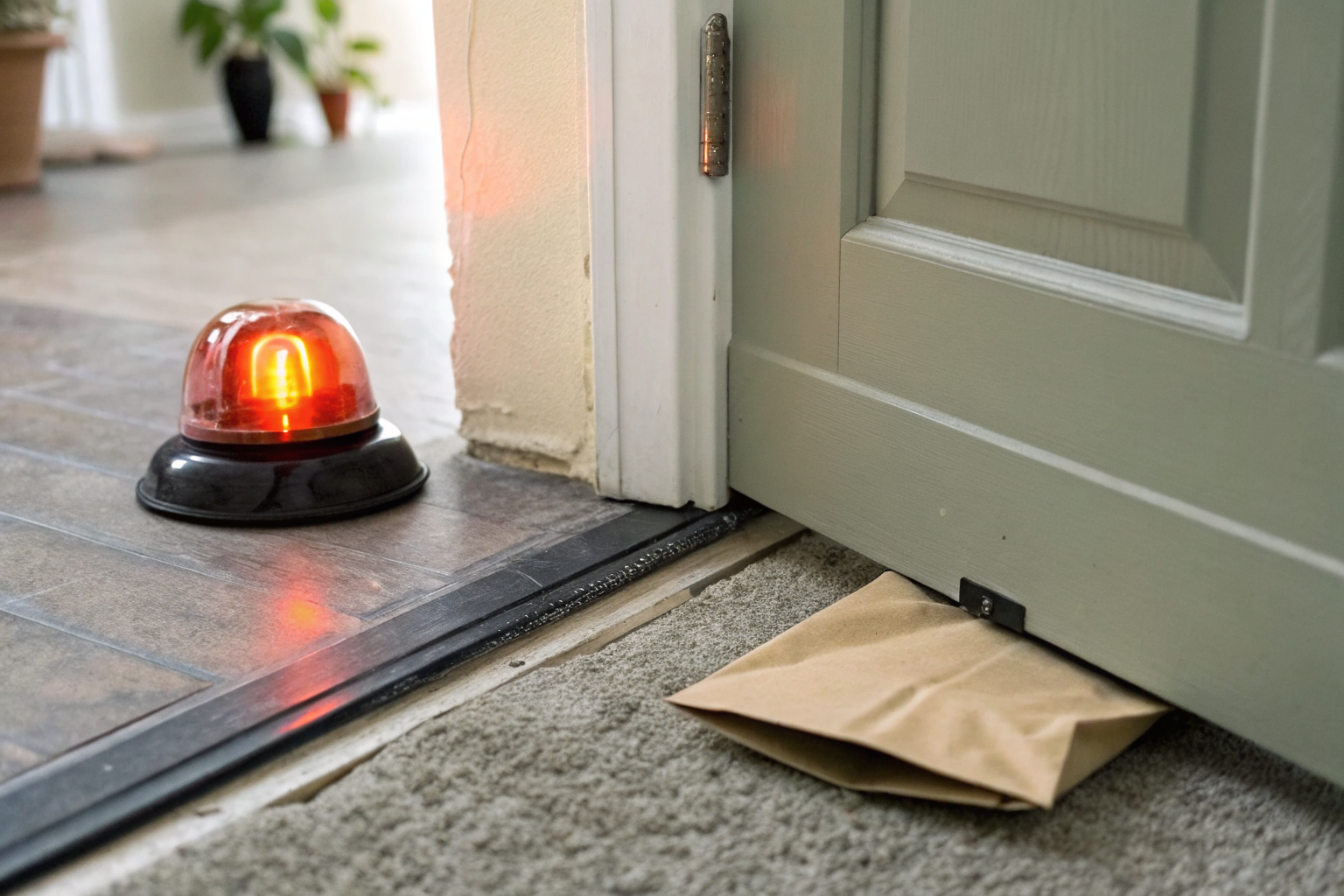 Renewal packet vs alert bell illustrating deductible changes and policyholder awareness.