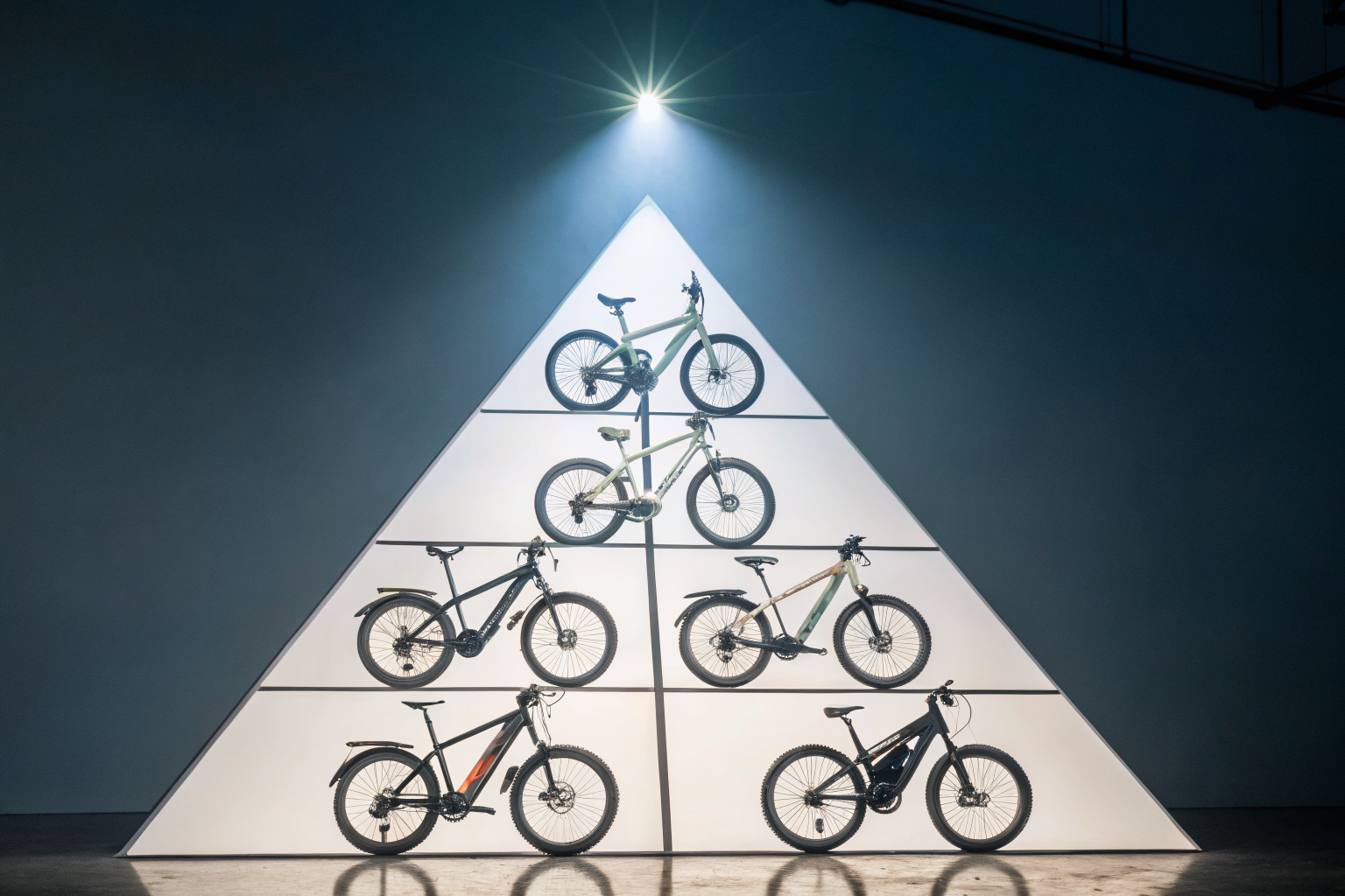 E-bike class pyramid highlighting Class 3's prominence in insurance exclusion.