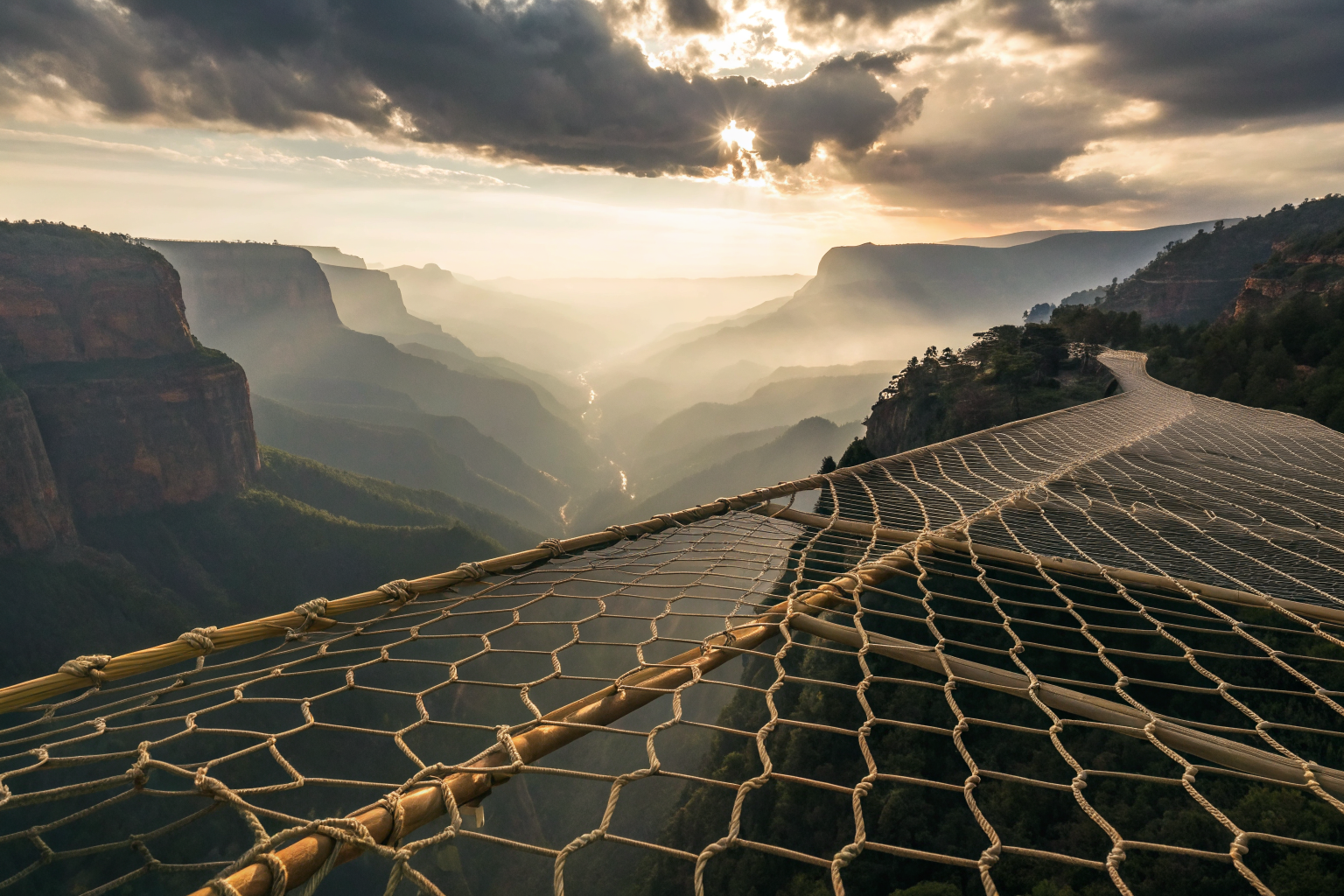 Cinematic visualization of a safety net symbolizing incomplete coverage over insurance documents.