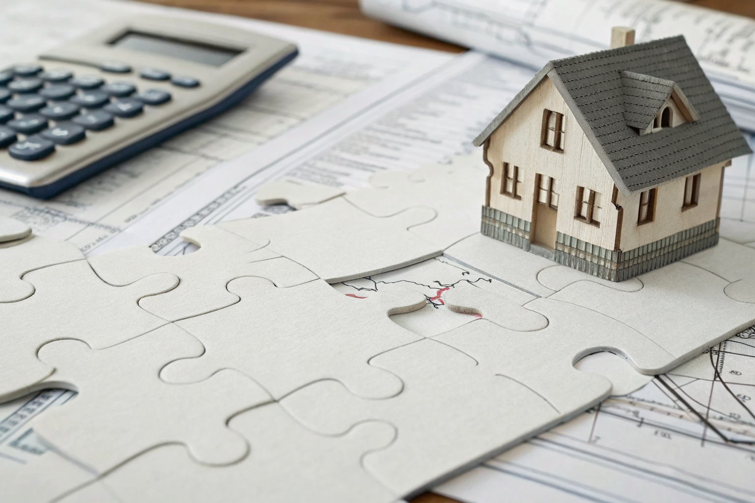 Puzzle piece missing from financial plan, illustrating coverage gap.