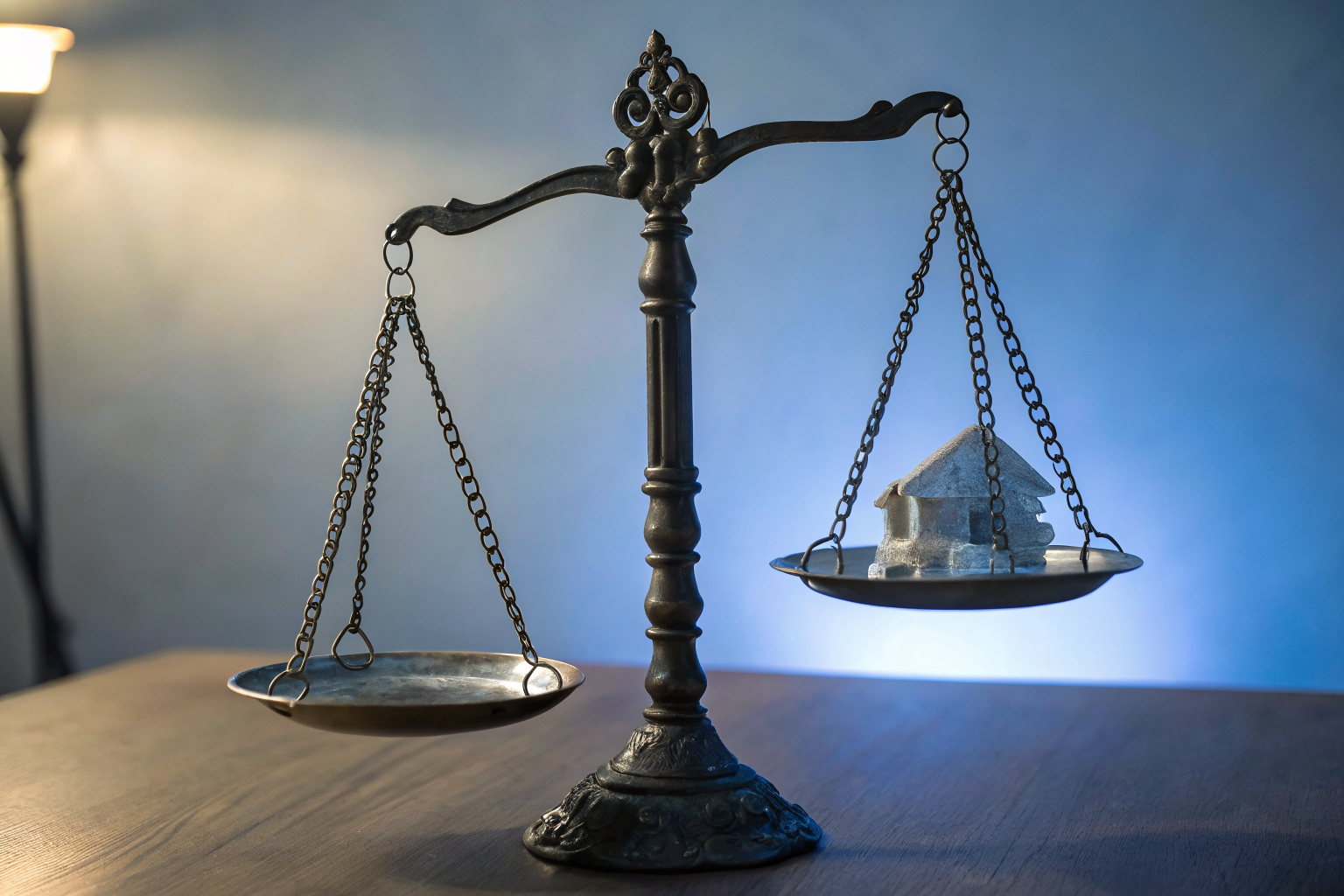Scales of justice with material misrepresentation and ARS 20-1109 symbols.